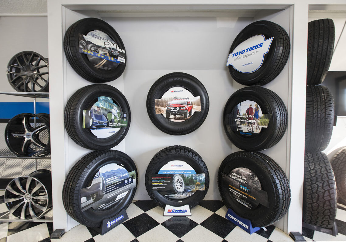 Tire display